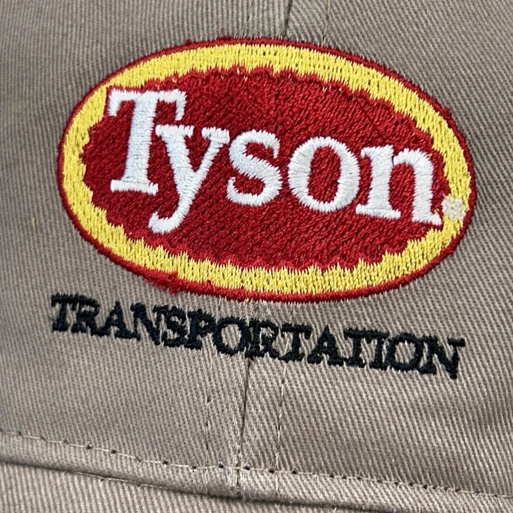 Tyson Transportation Cap‎ America Tan Adjustable Strapback Embroidered Hat